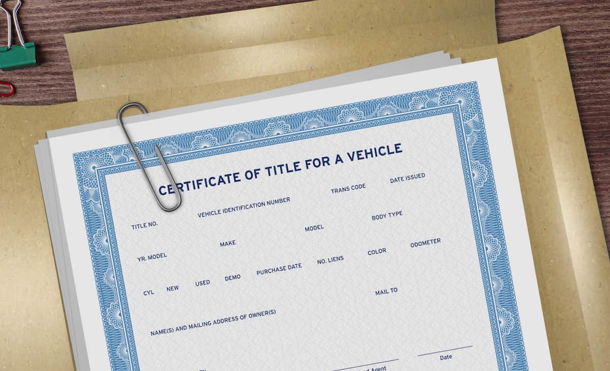 Sales Exempt From Car Title Requirement