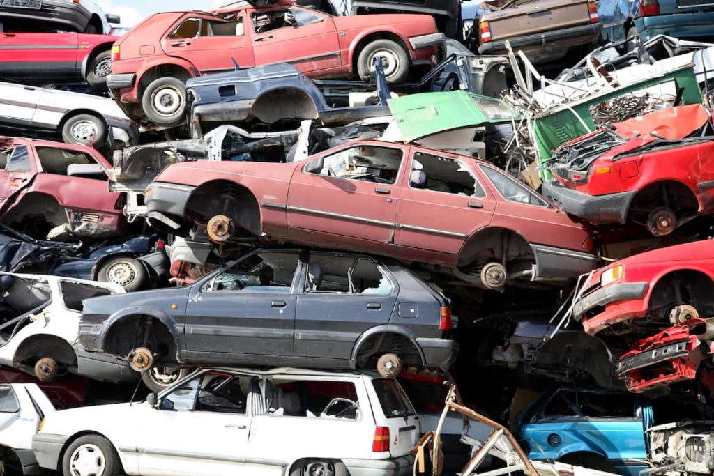 Millions of cars are junked each year