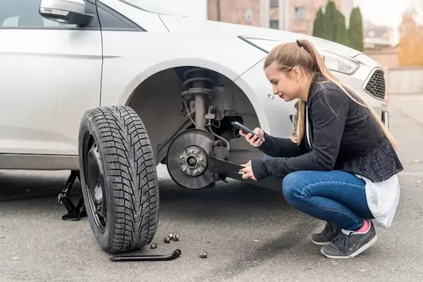 flat tire