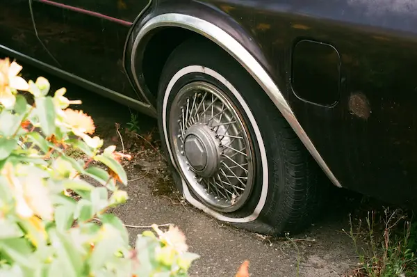 flat tire