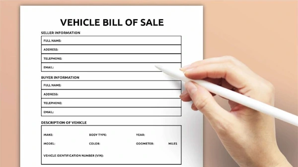 Car Bill Of Sale