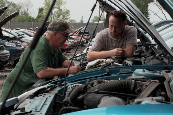 checking car condition
